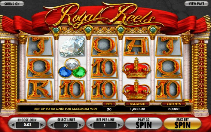 Royal Reels Slot Game gameplay